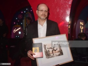 PARIS, FRANCE - MARCH 15: Mikael Hirsch, Prix Castel Du Roman De La Nuit awarded writer, for his book 'L’Assassinat de Joseph Kessel' attends the Prix Castel 2022 Du Roman De La Nuit award ceremony at Castel Club on March 15, 2022 in Paris, France. (Photo by Foc Kan/WireImage)